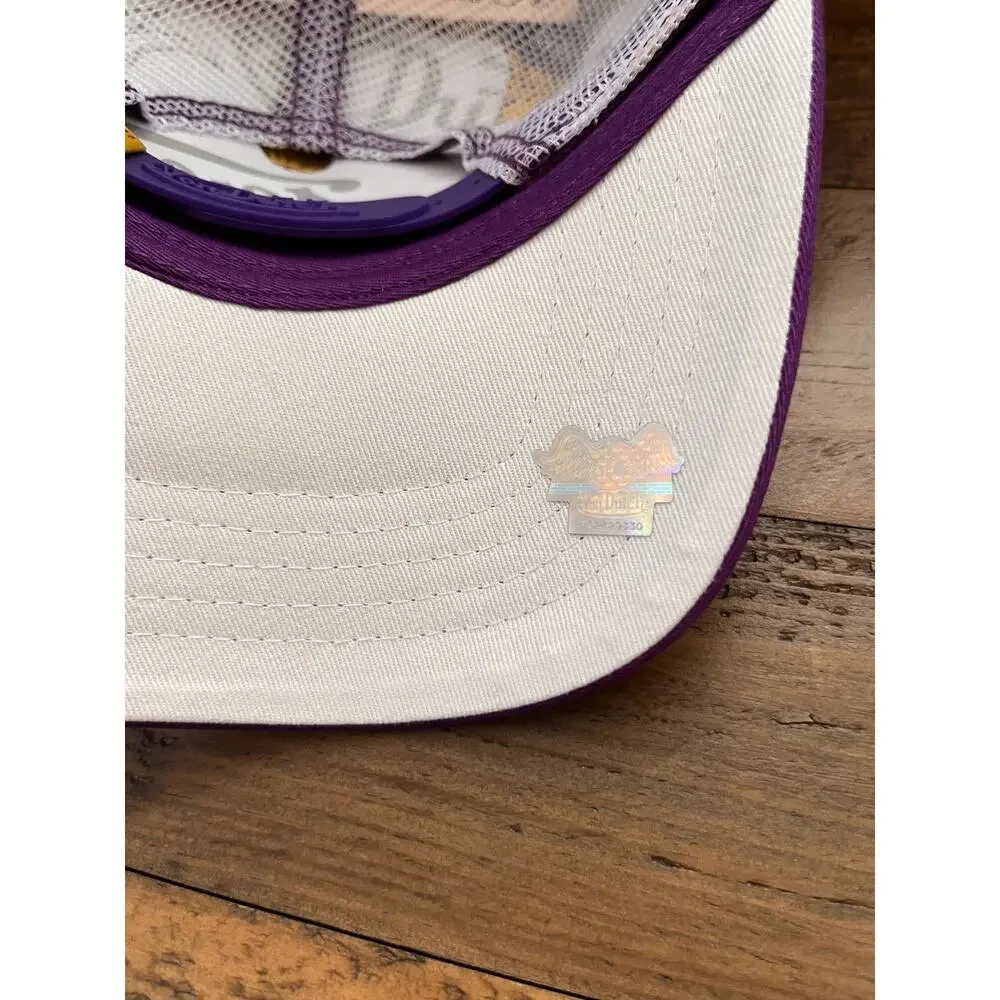VON DUTCH Purple Gold Trucker Hat Unisex Adult NWT